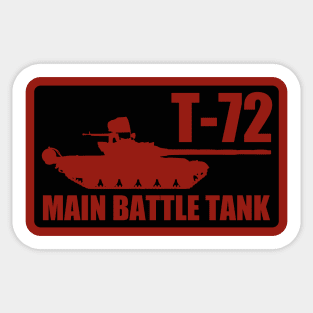 T-72 Tank Sticker